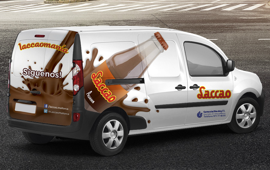 rotulacion coche laccao comar